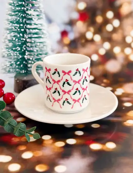 Lucky Girl Fiyonklu Türk Kahvesi Fincanı