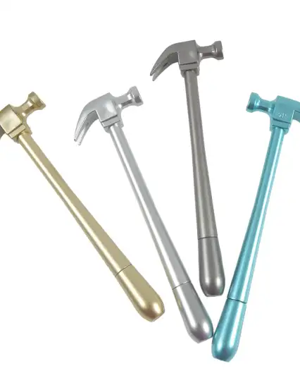 Retro Yaratıcı Çekiç Kalem Hediye Metal Tükenmez Kalem