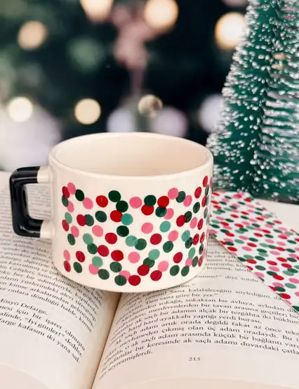 Konfeti Hediye Kupa Fincan