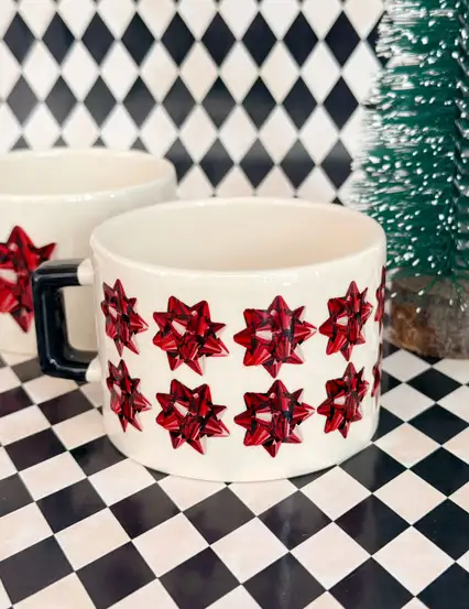 Hediye Paketi Süslü Kupa Fincan