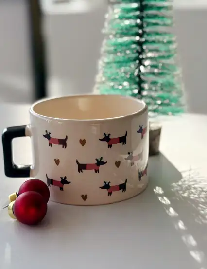 Köpekli Kupa Fincan