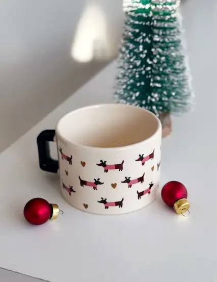 Köpekli Kupa Fincan