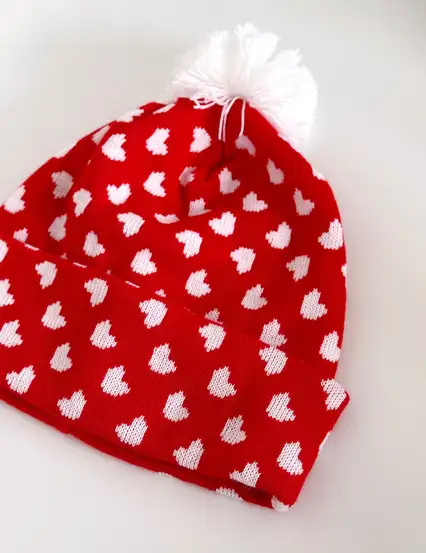 Kalpler Kırmızı Bere