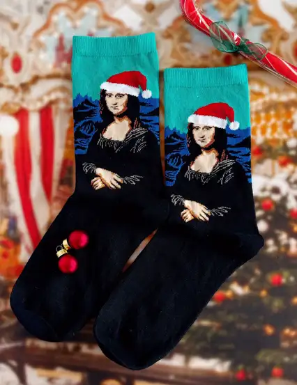 Mona Lisa Yılbaşı Çorabı
