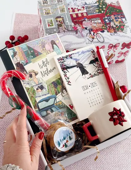 Bikutumutluluk Kızı Yılbaşı Hediye Kutusu