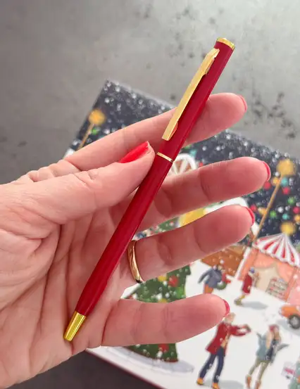Gold Kırmızı Tükenmez Kalem
