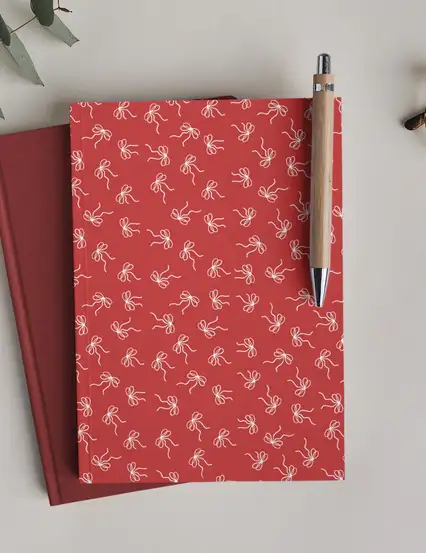 Fiyonklu Çizgisiz Defter