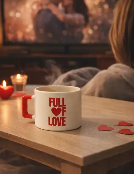 Full Of  Love Kupa Fincan