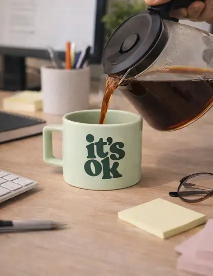 It's Ok Mint Kupa Fincan