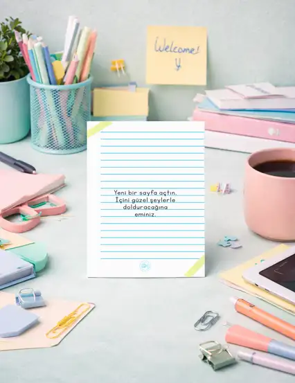 Yeni İşe Başlayana Tebrik Kartı Kartpostal