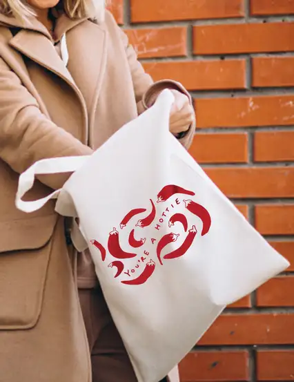 You Are A Hottie Hediye Bez Çanta