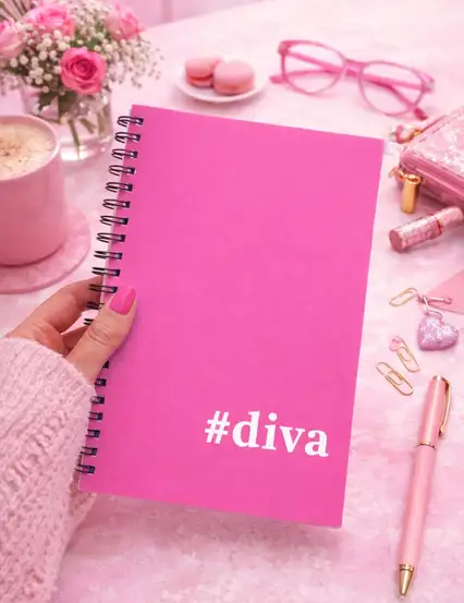 N279 Diva A5 Spiralli Defter