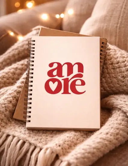 N280 Amore A5 Spiralli Defter