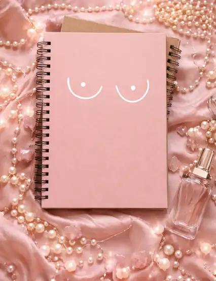 N283 Boobs A5 Spiralli Defter