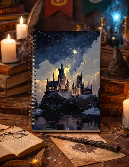 Hogwarts Spiralli Defter