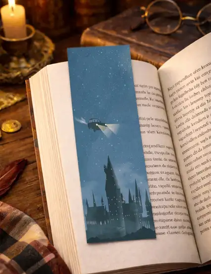 Harry Potter ve Sırlar Odası Kitap Ayracı
