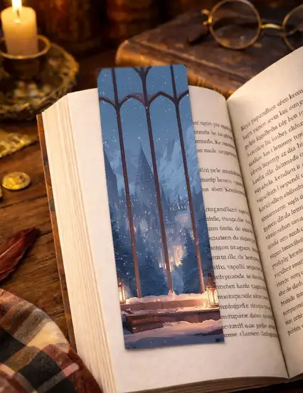 Hogwarts Winter Kitap Ayracı