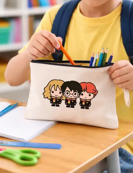 Harry Potter Temalı Hediye Clutch Kalemlik