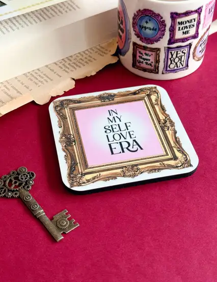 Upgrade In My Self Love Era Bardak Altlığı