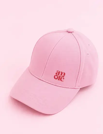 Amore Pembe Şapka