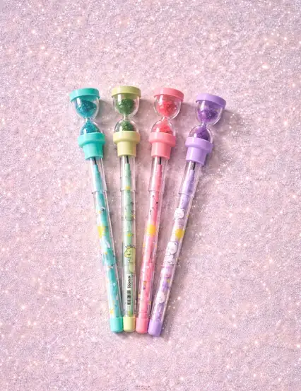 Kum Saati Başlıklı Yumurtlayan Kurşun Kalem