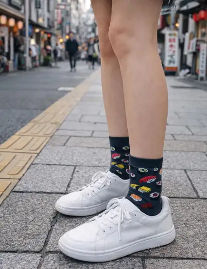 Sushi Desenli Çorap