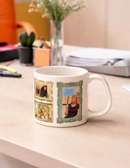 Avrupa Yakası Temalı Çerçeveli Kupa