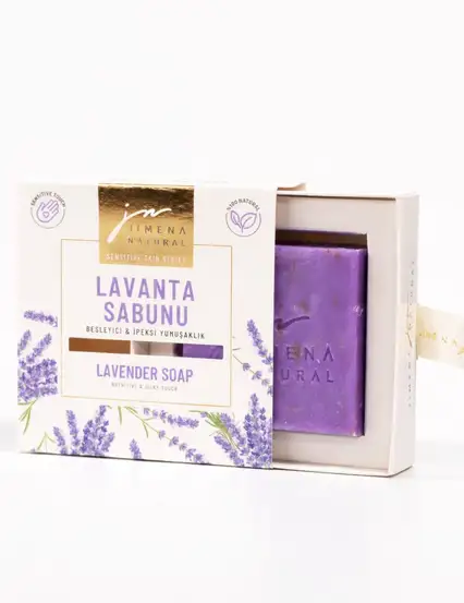 Jimena Natural El Yapımı Lavanta Sabunu - 150g