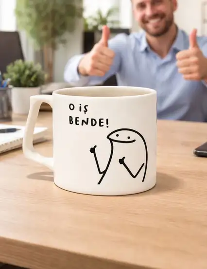 O İş Bende Kupa Bardak