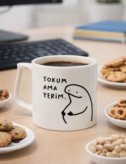 Tokum Ama Yerim Kupa Bardak