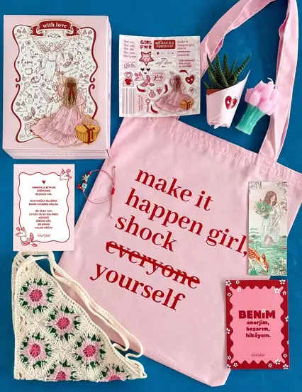 Kalpten Bi Hediye Kutusu Seti