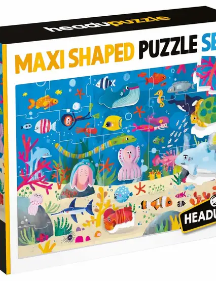 Ecoplay Shaped Puzzle Sea  2+ Yaş