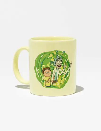 Rick and Morty Sarı Kupa