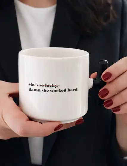 Damn She Worked Hard Kupa