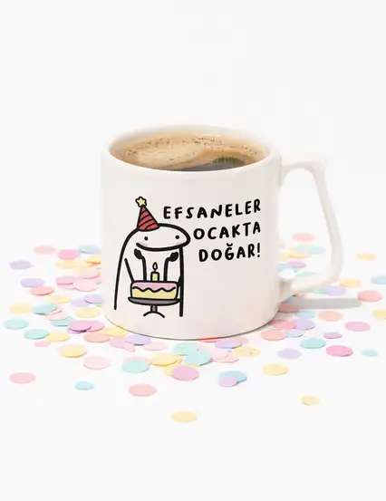 Efsaneler Ocakta Doğar Bardak Kupa