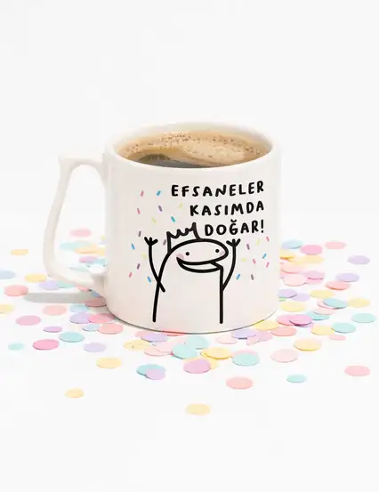 Efsaneler Kasımda Doğar Bardak Kupa