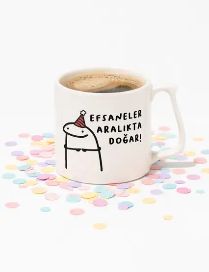 Efsaneler Aralıkta Doğar Bardak Kupa