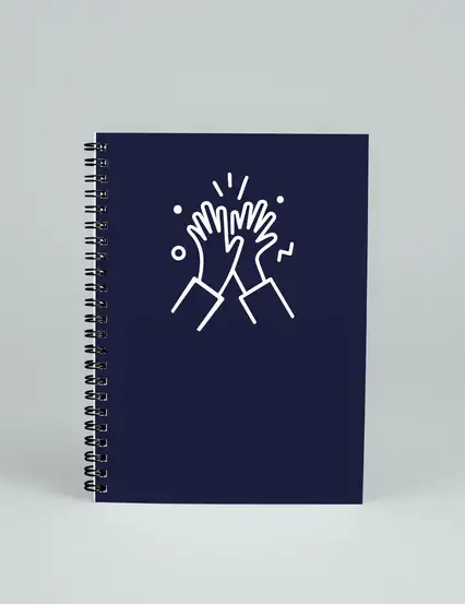 N295 High-five A5 Spiralli Defter