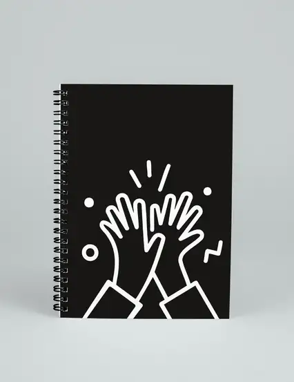 N295 Tebrikler A5 Spiralli Defter