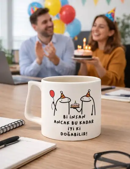 Bir İnsan Ancak Bu Kadar İyi Ki Doğabilir Kupa Bardak
