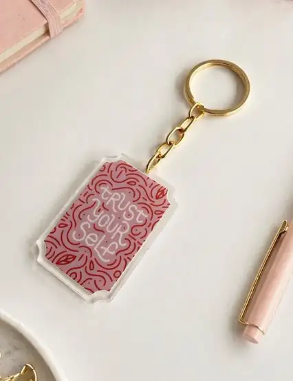 Trust Yourself Hediyelik Anahtarlık