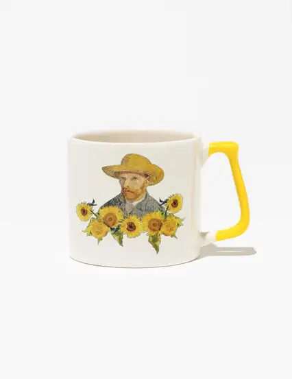 Van Gogh Otoportresi Kupa Bardak