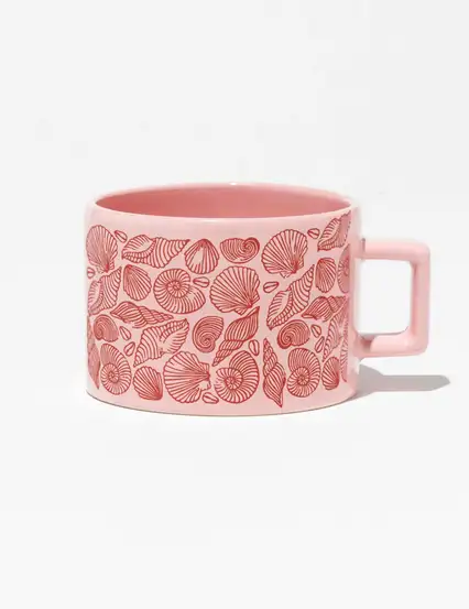 Sea Shell Pembe Kupa