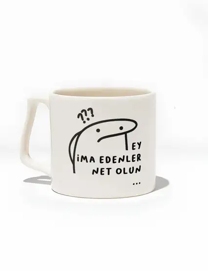 Ey İma Edenler Net Olun Kupa Bardak