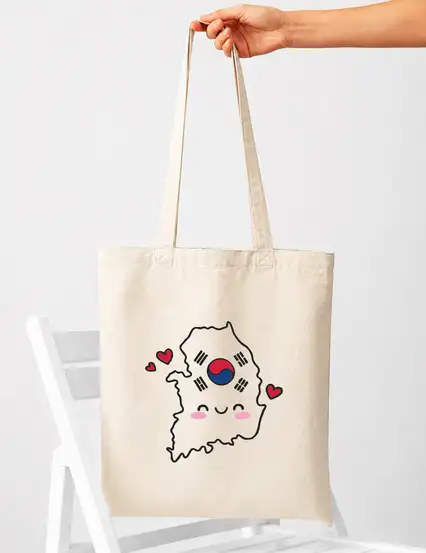 Seoul Mood Güney Kore Bez Çanta