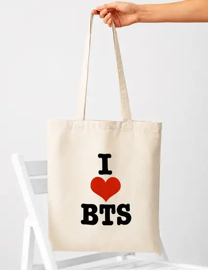 I Love Bts Bez Çanta