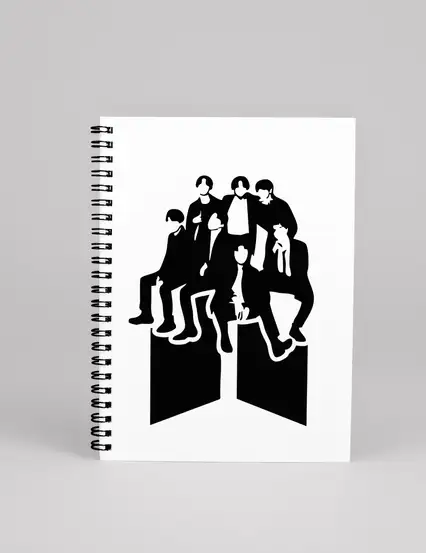 Bts Idol Spiralli Defter