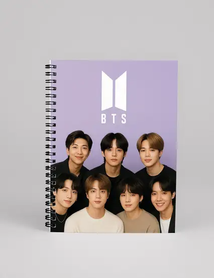 Bts Lila Spiralli Defter