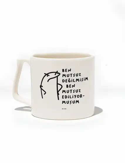 Ben Mutsuz Değilmişim Kupa Bardak