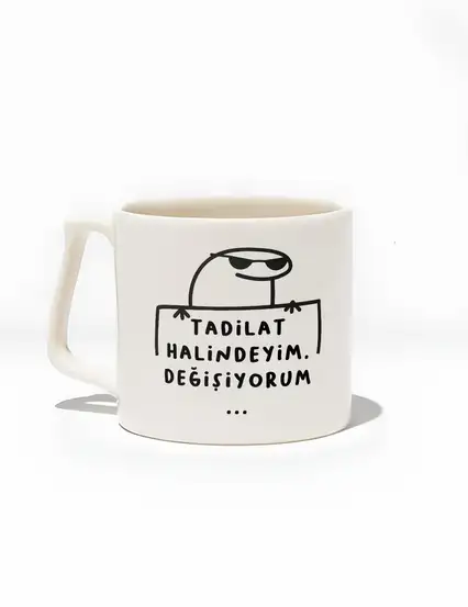 Tadilat Halindeyim Değişiyorum Kupa Bardak